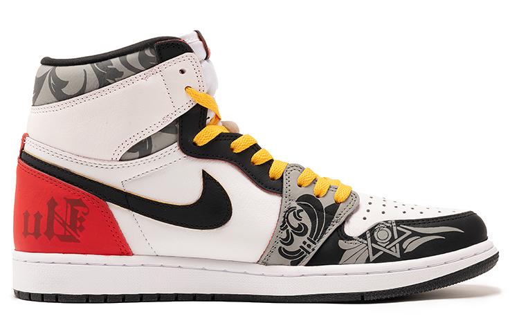 Order Jordan 1 Retro High OG "Gothic Black Red Toe" 555088-603(TeamB-男女款西海岸白黑红)