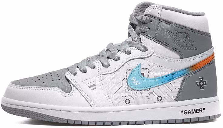 custom-shoes-air-jordan-1-retro-high-og-white-grey-ready-player-one-cyberpunk
