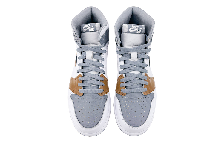 [Custom Shoes] Jordan 1 High 'White Grey GOAT' 圖 5