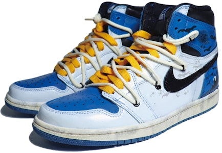 【定制球鞋】Jordan Air Jordan 1 Retro High OG 兔年主题 蝙蝠城堡 星溯未來 高幫 籃球鞋 男女同款 克萊因白藍 Lookbook 【定制球鞋】Jordan Air Jordan 1 Retro High OG 兔年主题 蝙蝠城堡 星溯未來 高幫 籃球鞋 男女同款 克萊因白藍