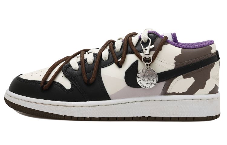 Order [定制鞋] Air Jordan 1 复刻版低帮‘解构迷彩阴影’ 553560-215(Team拾玖-吊牌迷彩S-BOX）