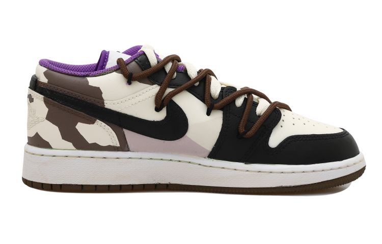 Lookbook [定制鞋] Air Jordan 1 复刻版低帮‘解构迷彩阴影’ 553560-215(Team拾玖-吊牌迷彩S-BOX）