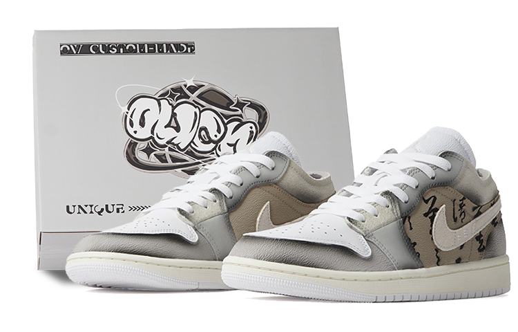 [Custom Shoes] Jordan 1 Retro Low 'Lanting Legacy'