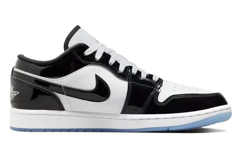 Order 【定制球鞋】Jordan Air Jordan 1 熊貓 國風 可愛熊貓 抱竹熊貓 防滑耐磨 低筒 復古籃球鞋 男款 白黑