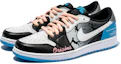 Shop Zapatillas Personalizadas Air Jordan 1 Retro Low OG "Grafiti" CZ0790-104(TeamB-男女款黑银渐变O-BOX)