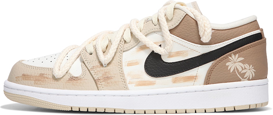 커스텀 에어 조던 1 SE 로우 '카키 코코넛 팜' FB7168-121(Team24-男款做旧椰树大地色) Buy 커스텀 에어 조던 1 SE 로우 '카키 코코넛 팜' FB7168-121(Team24-男款做旧椰树大地色)