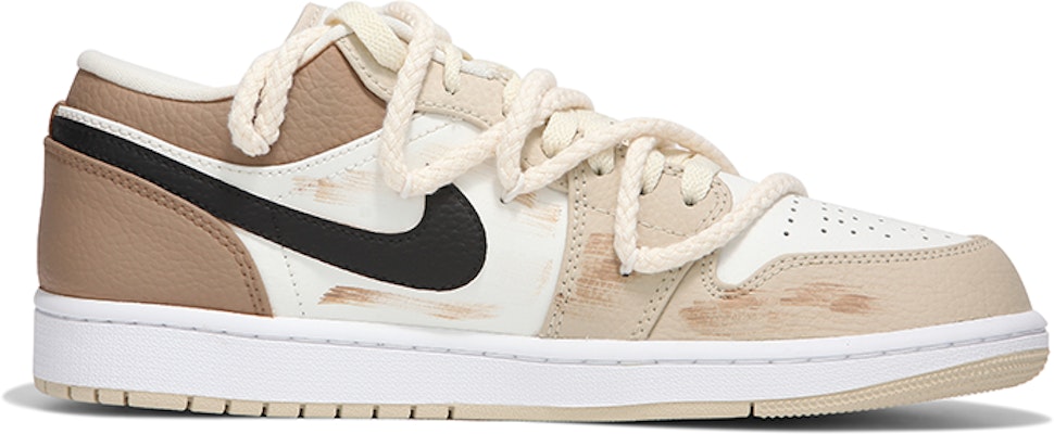 커스텀 에어 조던 1 SE 로우 '카키 코코넛 팜' FB7168-121(Team24-男款做旧椰树大地色) Order 커스텀 에어 조던 1 SE 로우 '카키 코코넛 팜' FB7168-121(Team24-男款做旧椰树大地色)