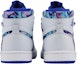 Shop 【定制鞋款】Air Jordan 1 Zoom CMFT '涂鸦白紫' DV5575-140(Team42-女款自由涂鸦白紫)