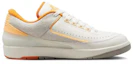 Order 【訂製籃球鞋】 Jordan Air Jordan 2 可愛萌寵 懶散大熊貓 蜜瓜 防滑耐磨 低筒 復古籃球鞋 男款 白橙