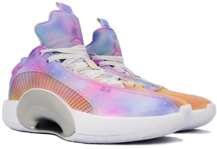 Jordan 35 Low Azul Rosa "Galaxia" CW2459-100(Team肆-男款喷绘星空扎染) Lookbook Jordan 35 Low Azul Rosa "Galaxia" CW2459-100(Team肆-男款喷绘星空扎染)