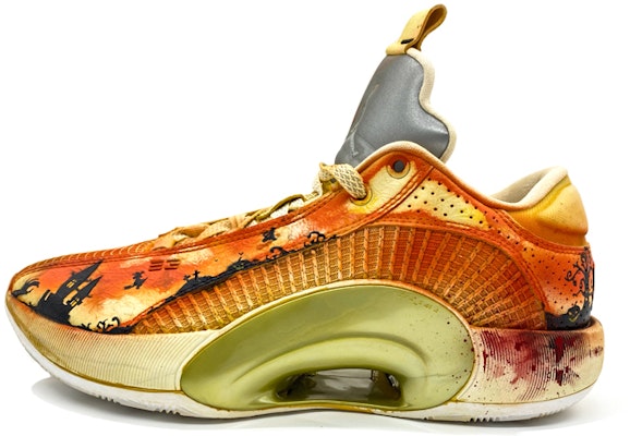 커스텀 에어 조던 35 로우 "할로윈 성 낙서" CW2459-100(Team-柒男女款AJ35万圣节做旧) Buy 커스텀 에어 조던 35 로우 "할로윈 성 낙서" CW2459-100(Team-柒男女款AJ35万圣节做旧)