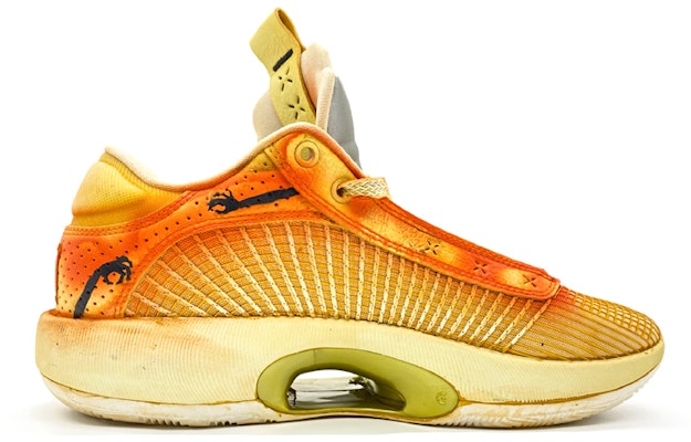 커스텀 에어 조던 35 로우 "할로윈 성 낙서" CW2459-100(Team-柒男女款AJ35万圣节做旧) Order 커스텀 에어 조던 35 로우 "할로윈 성 낙서" CW2459-100(Team-柒男女款AJ35万圣节做旧)