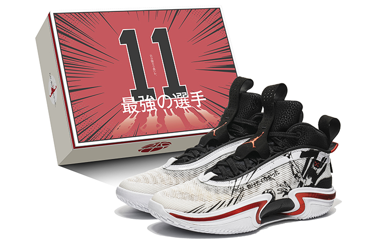 Buy カスタムAJ36 "コミックダンク 白×赤" DA9053-100(TeamB-灌篮漫画白红11-BOX)