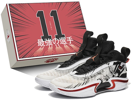 カスタムAJ36 "コミックダンク 白×赤" DA9053-100(TeamB-灌篮漫画白红11-BOX) Buy カスタムAJ36 "コミックダンク 白×赤" DA9053-100(TeamB-灌篮漫画白红11-BOX)