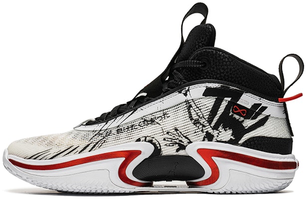 カスタムAJ36 "コミックダンク 白×赤" DA9053-100(TeamB-灌篮漫画白红11-BOX) Order カスタムAJ36 "コミックダンク 白×赤" DA9053-100(TeamB-灌篮漫画白红11-BOX)