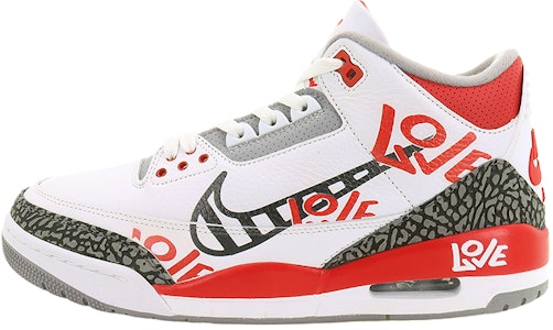 에어 조던 3 레트로 '블랙 레드 믹스' (커스텀) DN3707-160(Team10-恋爱脑) Buy 에어 조던 3 레트로 '블랙 레드 믹스' (커스텀) DN3707-160(Team10-恋爱脑)