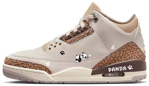 커스텀 에어 조던 3 로우 '게으른 판다' CT8532-102-478414 Buy 커스텀 에어 조던 3 로우 '게으른 판다' CT8532-102-478414