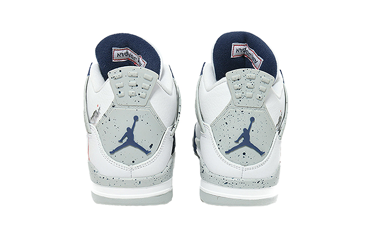 Purchase 【訂製球鞋】 Jordan Air Jordan 4 Retro 水墨錦鯉 國風永恆 潮流 中筒 復古籃球鞋 男女同款 白