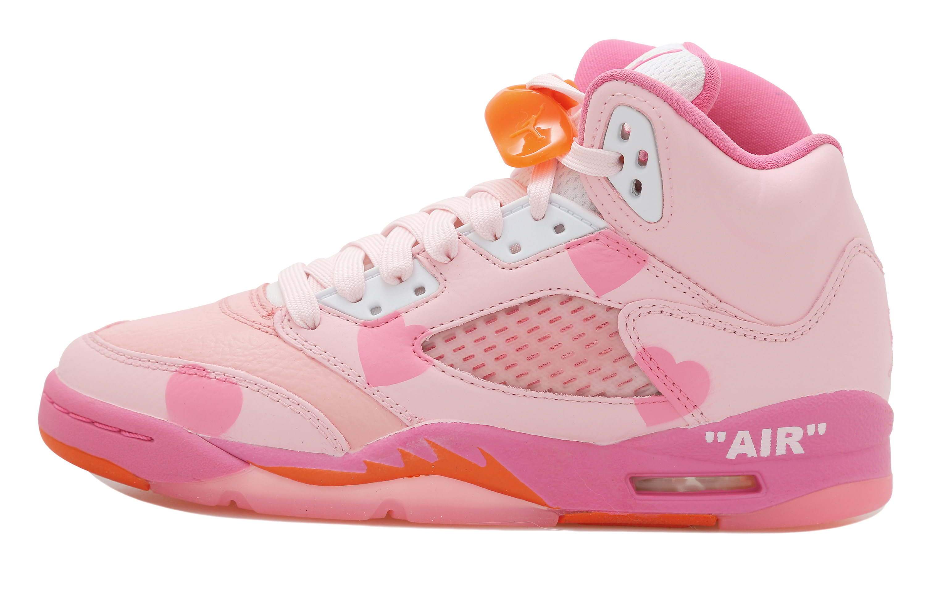 Order [Kasut Rekaan] Air Jordan 5 'Cinta Merah Jambu Aegean' 440892-168-460053