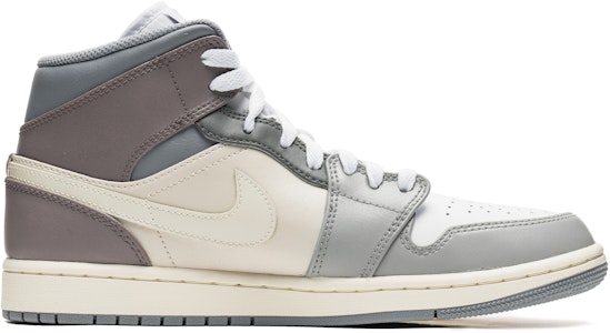 【訂製籃球鞋】Jordan Air Jordan 1 LMid 野鶴製造 水墨銅錢 特殊配飾 拼接解構 禮盒版 中筒 復古籃球鞋 男款 灰紫 Lookbook 【訂製籃球鞋】Jordan Air Jordan 1 LMid 野鶴製造 水墨銅錢 特殊配飾 拼接解構 禮盒版 中筒 復古籃球鞋 男款 灰紫