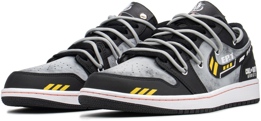 カスタムAJ1ロー「コール オブ デューティ ゴースト」 553558-062(TeamA-AJ幽灵S-BOX) Lookbook カスタムAJ1ロー「コール オブ デューティ ゴースト」 553558-062(TeamA-AJ幽灵S-BOX)