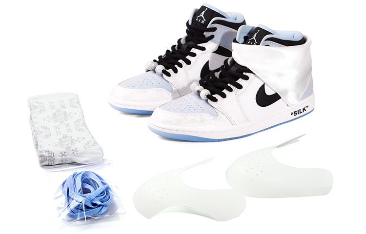 [Custom Shoes] Jordan CLOT 1 'Silk White - China'