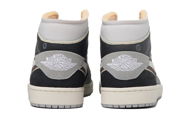 【定制球鞋】Jordan Air Jordan 1 Mid 達芬奇定制 特殊鞋盒 裂縫之外 機能 解構 中幫 復古籃球鞋 男款 黑灰 Purchase 【定制球鞋】Jordan Air Jordan 1 Mid 達芬奇定制 特殊鞋盒 裂縫之外 機能 解構 中幫 復古籃球鞋 男款 黑灰