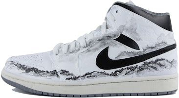 カスタム エアジョーダン1 MID クロット 中国山水 白黒 554724-135(Team39-AMY41国风山水) Buy カスタム エアジョーダン1 MID クロット 中国山水 白黒 554724-135(Team39-AMY41国风山水)