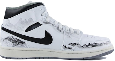 カスタム エアジョーダン1 MID クロット 中国山水 白黒 554724-135(Team39-AMY41国风山水) Order カスタム エアジョーダン1 MID クロット 中国山水 白黒 554724-135(Team39-AMY41国风山水)