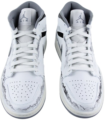 Kasut Custom Air Jordan CLOT x 1 Mid 'Chinese Landscape Putih-Hitam' 554724-135(Team39-AMY41国风山水) Shop Kasut Custom Air Jordan CLOT x 1 Mid 'Chinese Landscape Putih-Hitam' 554724-135(Team39-AMY41国风山水)