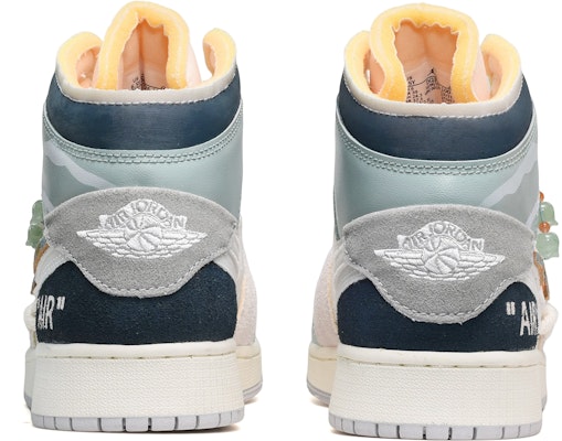 Jordan CLOT x 1 Mid "Año Nuevo Chino" DM9652-100(TeamE-男款玉挂件灰白蓝BOX) Shop Jordan CLOT x 1 Mid "Año Nuevo Chino" DM9652-100(TeamE-男款玉挂件灰白蓝BOX)