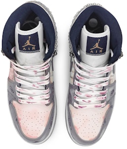 カスタム エアジョーダン1 MID クロット "ピースソング" 554724-174(Team16-和平之歌红锈紫) Shop カスタム エアジョーダン1 MID クロット "ピースソング" 554724-174(Team16-和平之歌红锈紫)