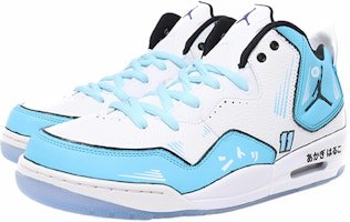 【定制球鞋】Jordan Courtside 23 天才11號球手 灌籃天才 減震 中幫 復古籃球鞋 男款 藍白 Lookbook 【定制球鞋】Jordan Courtside 23 天才11號球手 灌籃天才 減震 中幫 復古籃球鞋 男款 藍白