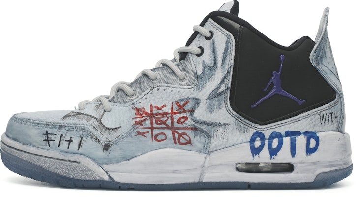 커스텀 조던 코트사이드 23 '시멘트 그래피티' (회/흰/검) AR1000-104(Team35-水泥墙街头涂鸦) Buy 커스텀 조던 코트사이드 23 '시멘트 그래피티' (회/흰/검) AR1000-104(Team35-水泥墙街头涂鸦)