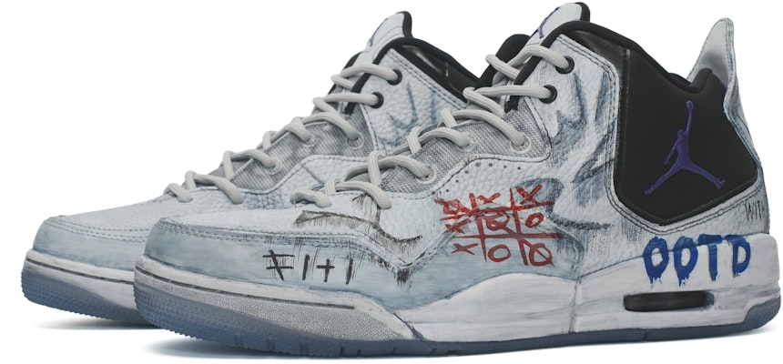 커스텀 조던 코트사이드 23 '시멘트 그래피티' (회/흰/검) AR1000-104(Team35-水泥墙街头涂鸦) Lookbook 커스텀 조던 코트사이드 23 '시멘트 그래피티' (회/흰/검) AR1000-104(Team35-水泥墙街头涂鸦)