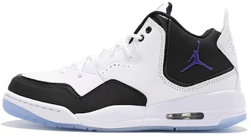 Details for 【訂製球鞋】Jordan Courtside 23 新中風 古色古香 仙鶴松山 日出西山 中筒 復古籃球鞋 GS 黑白