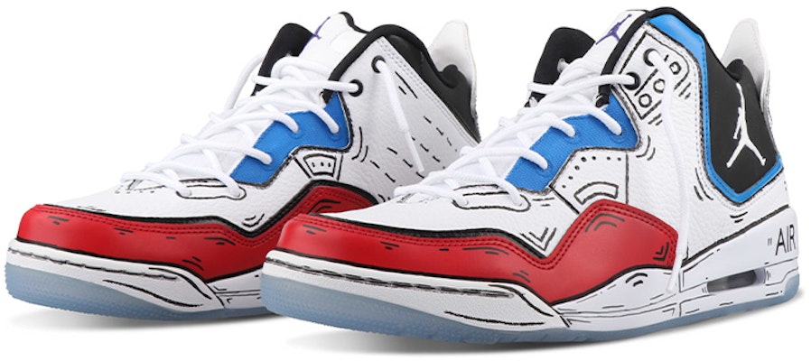 에어 조던 코트사이드 23 '콩코드 토이 전문가' (79 characters) AR1000-104(TeamSix-男款高达蓝红) Lookbook 에어 조던 코트사이드 23 '콩코드 토이 전문가' (79 characters) AR1000-104(TeamSix-男款高达蓝红)