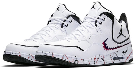 【訂製籃球鞋】Jordan Courtside 23 流體潑墨 活力塗鴉 潮流百搭 防滑耐磨 中筒 復古籃球鞋 男款 黑白 Lookbook 【訂製籃球鞋】Jordan Courtside 23 流體潑墨 活力塗鴉 潮流百搭 防滑耐磨 中筒 復古籃球鞋 男款 黑白