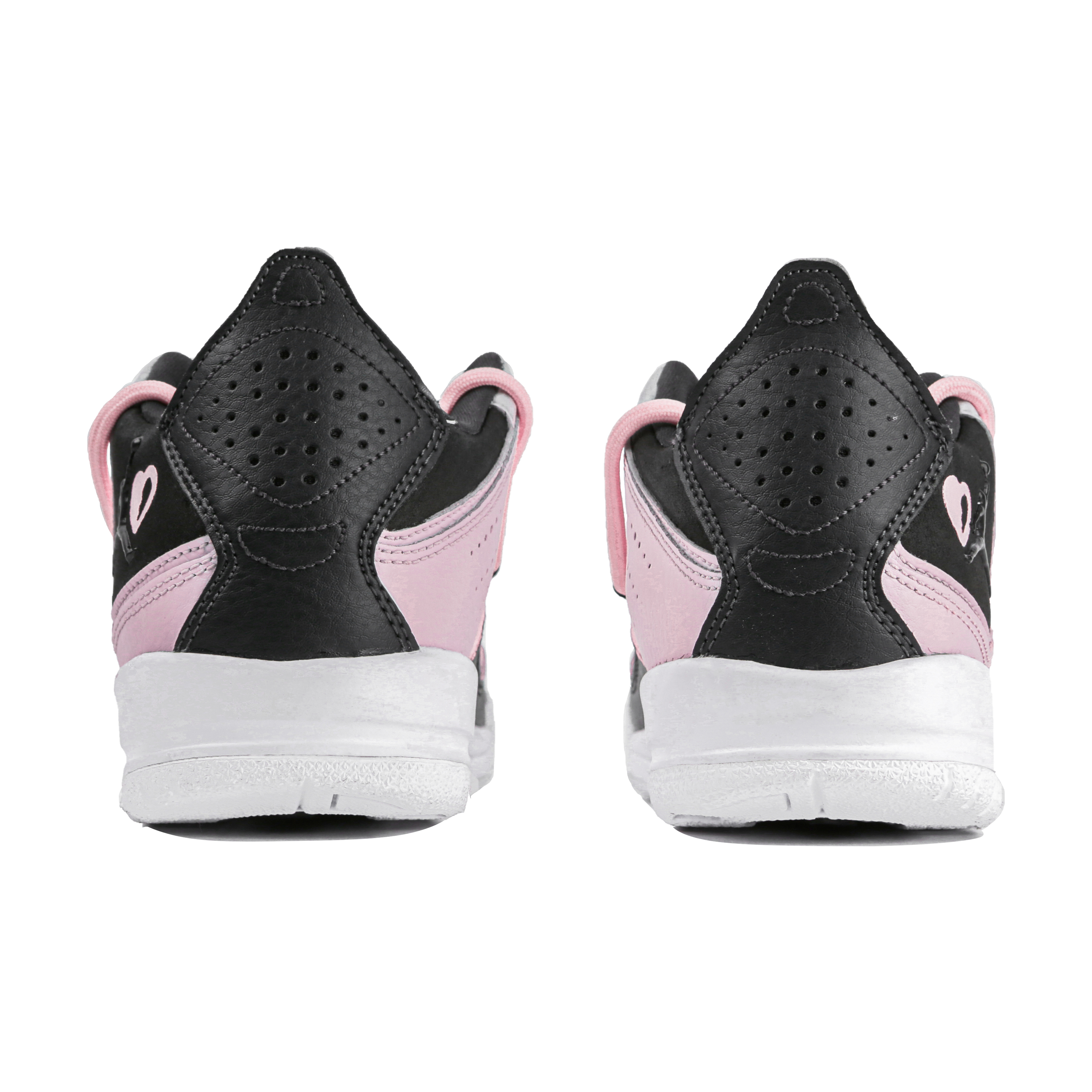 Shop エアジョーダン コートサイド23 "ピーチブラック" (カスタムシューズ) AR1002-002(Team4-女款蜜桃黑咖SBOX)