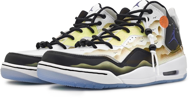 에어 조던 코트사이드 23 '스모크 윌로우' 커스텀 슈즈 AR1002-104(Team16-女款梧桐烟雨) Lookbook 에어 조던 코트사이드 23 '스모크 윌로우' 커스텀 슈즈 AR1002-104(Team16-女款梧桐烟雨)