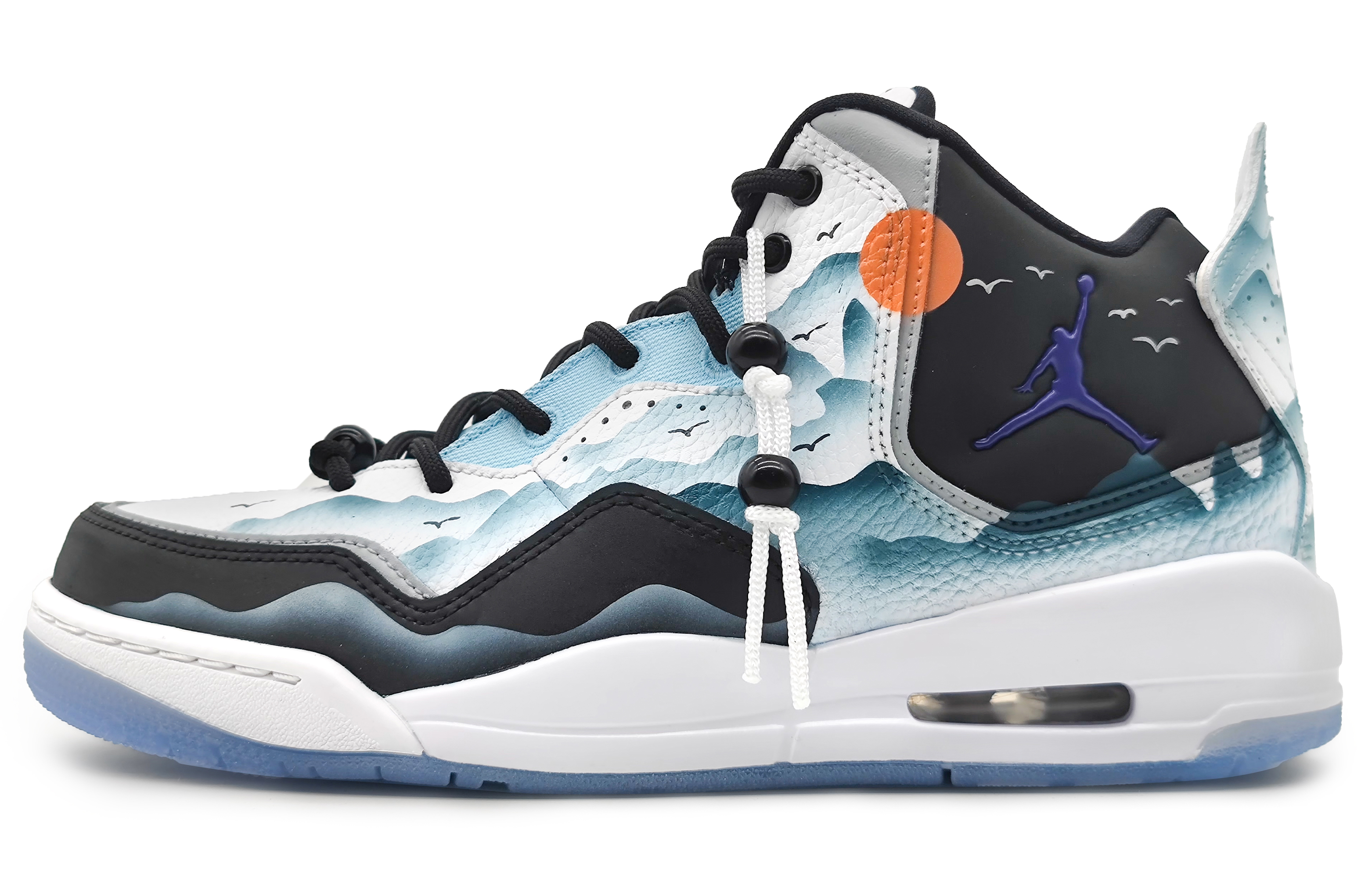 [Custom Shoes] Air Jordan Courtside 23 &#x27;Smoky Sky Blue&#x27;