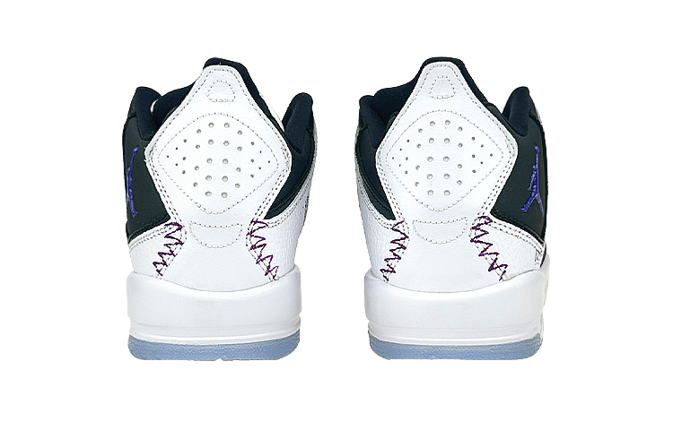 Details for 【定制球鞋】Jordan Courtside 23 SOS 越獄兔 漸變 禮盒 中幫 復古籃球鞋 GS 黑白紫