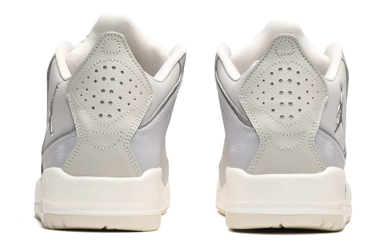 Shop [Kasut Custom] Air Jordan Courtside 23 'Summer Cool Graffiti Kelabu' AR1000-003(TeamE-男款小卫雕像灰色)