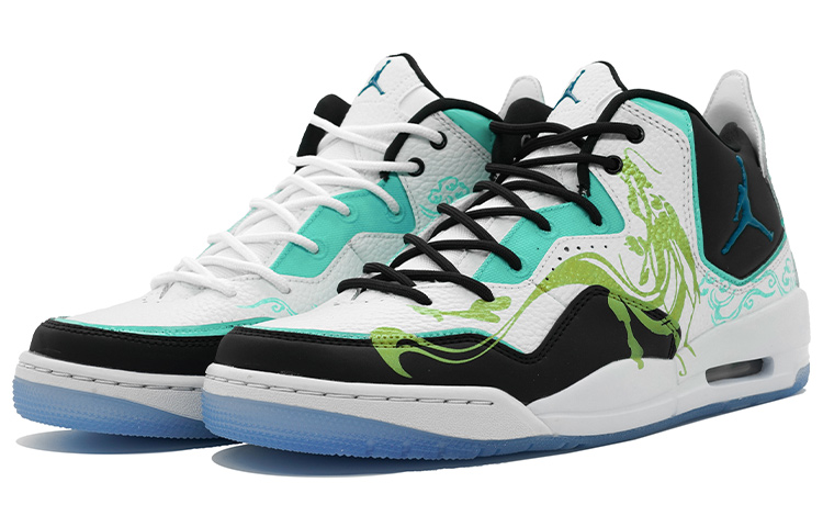 Lookbook 에어 조던 코트사이드 23 '청룡' (커스텀) AR1000-104(Team16-男款中国青龙图腾)