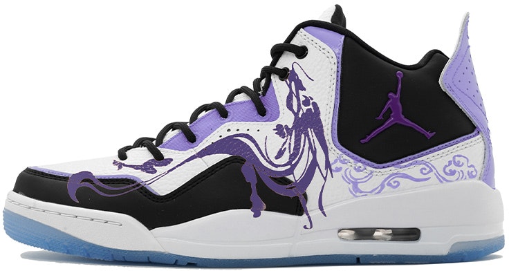 custom-shoes-air-jordan-courtside-23-white-black-purple-chinese-dragon
