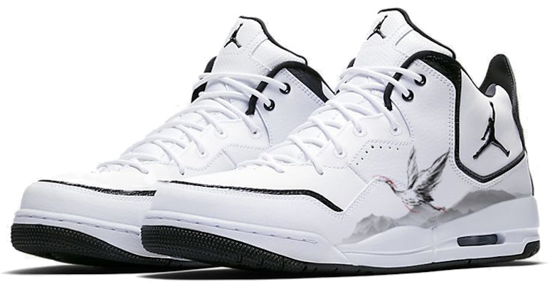 에어 조던 코트사이드 23 '화이트 블랙 - 크레인 파인 마운틴' (커스텀 슈즈) AR1000-100(Team56-仙鹤松山) Lookbook 에어 조던 코트사이드 23 '화이트 블랙 - 크레인 파인 마운틴' (커스텀 슈즈) AR1000-100(Team56-仙鹤松山)