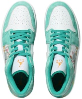 【訂製球鞋】 Jordan Air Jordan 1 塗鴉LEMON 藝術語言 減震防滑 低筒 復古籃球鞋 男女同款 翡翠綠 Shop 【訂製球鞋】 Jordan Air Jordan 1 塗鴉LEMON 藝術語言 減震防滑 低筒 復古籃球鞋 男女同款 翡翠綠