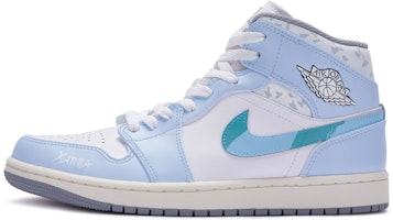 エアジョーダン カスタム x 1 ミッド「アニメブルーホワイトグレー」 554724-135(TeamR-男款神无) Buy エアジョーダン カスタム x 1 ミッド「アニメブルーホワイトグレー」 554724-135(TeamR-男款神无)