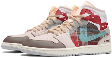 Zapatillas Personalizadas Air Jordan 1 Mid "Navidad" DM9652-100(Teamfour-男款圣诞格子红) Lookbook Zapatillas Personalizadas Air Jordan 1 Mid "Navidad" DM9652-100(Teamfour-男款圣诞格子红)