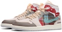 Lookbook Zapatillas Personalizadas Air Jordan 1 Mid "Navidad" DM9652-100(Teamfour-男款圣诞格子红)